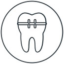 Icon style image for treatment: Children’s braces